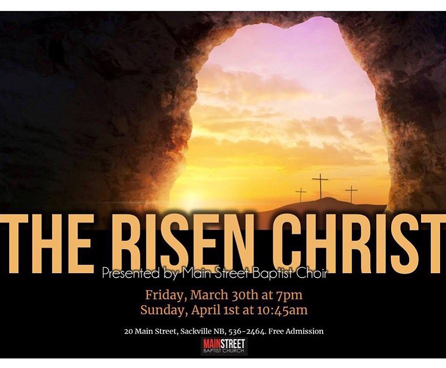He is risen! Join us this Easter Sunday as we celebrate and remember the story of Christ’s life, crucifixion, and resurrection told musically and through the characters of John, Peter, Mary, and Jesus! Our service is at 10:45am.