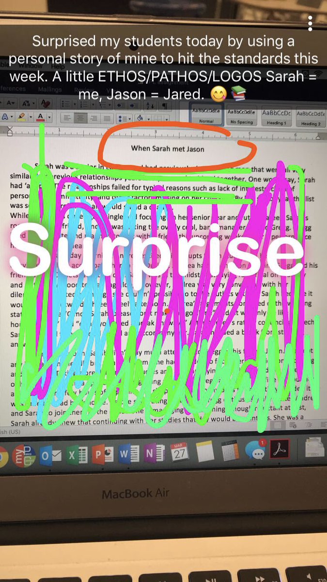 mrssedaccattack's tweet image. #ethospathoslogos #surprisedmystudents #teachingfun #rrhs #Royal #beroyal
