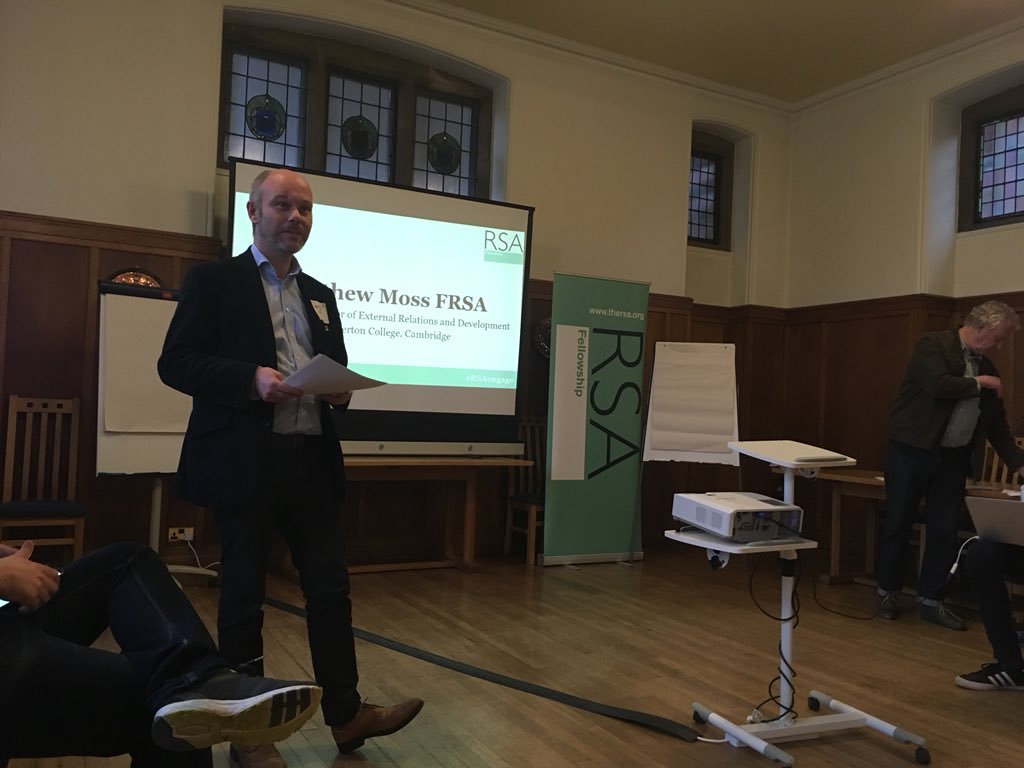 angiefuz's tweet image. @thersa #rsaevents engaging with other FRSA @sookio #rsacentral #rsaengage