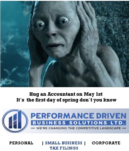 PDBizSolutions's tweet image. Hug your Accountant on May 1st
it might be the first time they&apos;ve experienced this beautiful spring weather
Website: buff.ly/2DCCNMl
#Brantford #Hamilton #Oakville
#Cambridge #Kitchener #Waterloo