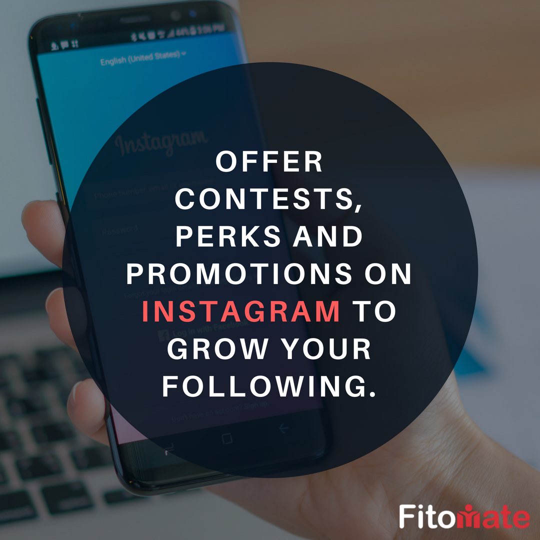 Want to grow your following on #Instagram? Offer contests, perks and promotions!

#thefitomate #fitnessmarketing #healthclubs #gyms #fitnessstudios #yoga #fitnessbusinessowners #quicktips #marketing #digitalmarketing #socialmediamarketing