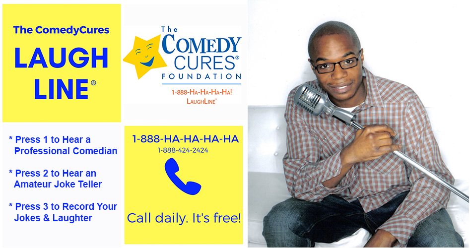 Need A #Laugh Right Now? Check out our @ComedyCures fav @kylegrooms Call our #free #comedycures #LaughLine daily 1-888-HA-HA-HA-HA