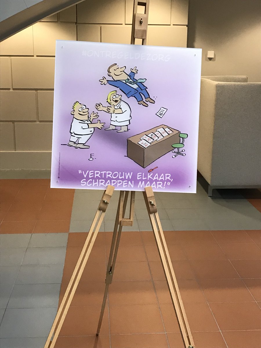 Vertrouw elkaar, schrappen maar. Vertrouwen het buzzword bij het Zorgdebat #zorgdebat # ontregeldeZorg #VvAA