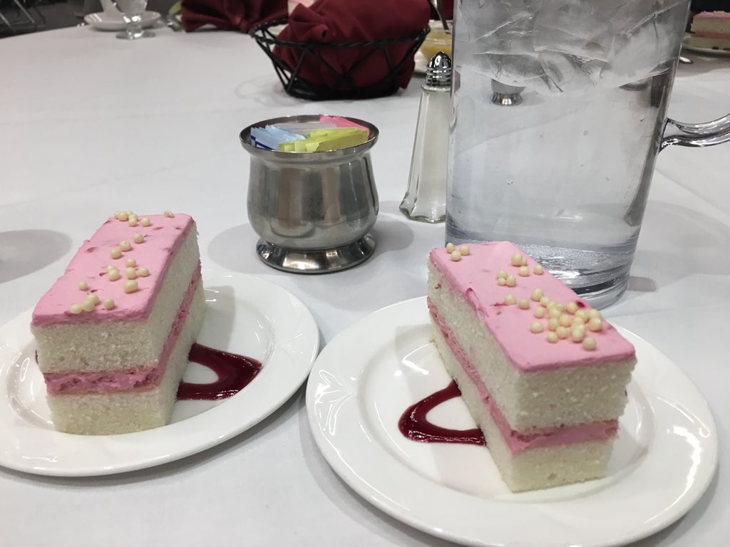 Pink cake! We love it. #OppCon2018