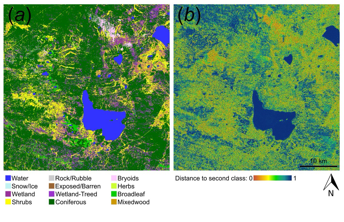 mikewulder's tweet photo. #LandCover2.0 offers efficiencies in information generation that will result in a proliferation of #landcover products, necessitating transparency regarding the input data & algorithms used. Novel spatial & temporal assessments of map quality are possible.
https://t.co/frpVddpyKC https://t.co/w0q3i1tLqR