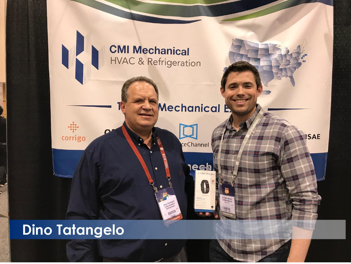 CMIMech's tweet photo. Congrats to our @RFMA 2018 drawing winners! Robbie Drake from @MurphyUSA, Dino Tatangelo from @littlecaesars, and Jeff Lincoln from @tacobell. Thanks to everyone who stopped by the booth at #RFMA2018 #FacilitiesManagement #restaurants https://t.co/iuyzvragId