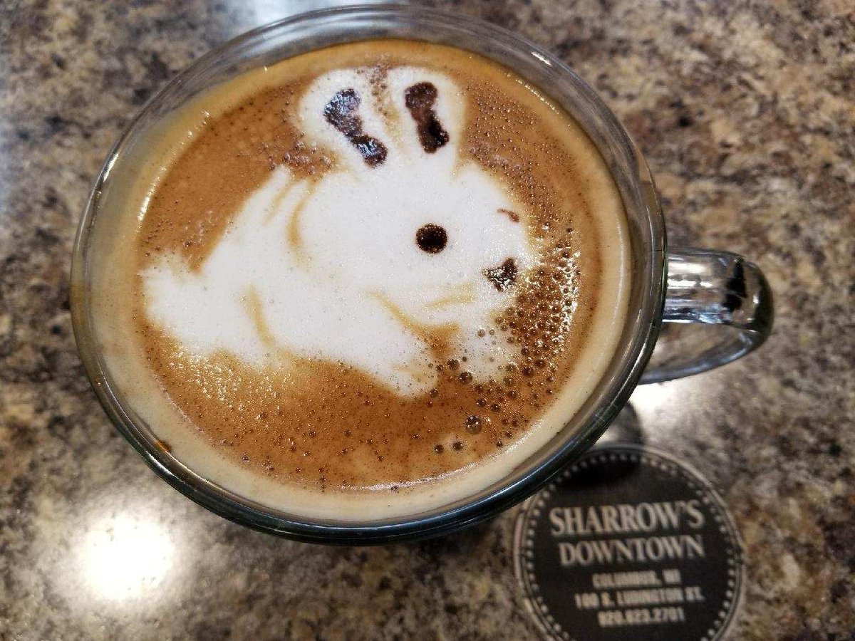 ForwardRxColWI's tweet image. #Easter is only a Hop away...We're not #AprilFooln either!
#Latteart #Lattebunny #WeUseSassyCowMilk #FAIRTradeEspresso #EasterGifts #EasterCards