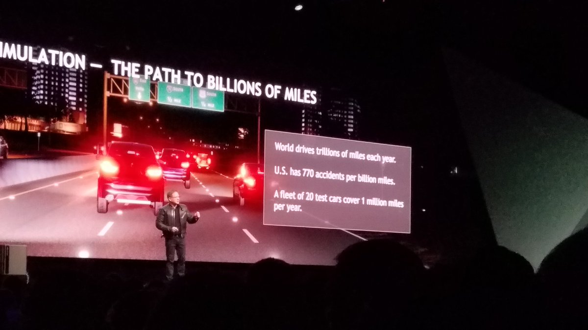 erickam's tweet photo. Simulation for driverless autonomous transportation is a requirement, if we are to reach the promised future of mobility
@ESIgroup #ProSiViC #GTC2018  @NVIDIAEmbedded https://t.co/hm3DNzT9GT