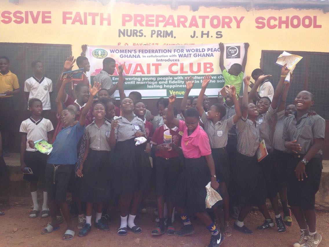 waitgh's tweet photo. As part of our initiative, wait abstinence club has finally been introduced in four middle schools in Accra.. Theme : Empowering young people with an alternative choice of abstinence until marriage and . Like our page Wait Ghana for updates on our activities https://t.co/VzlxnQod2G