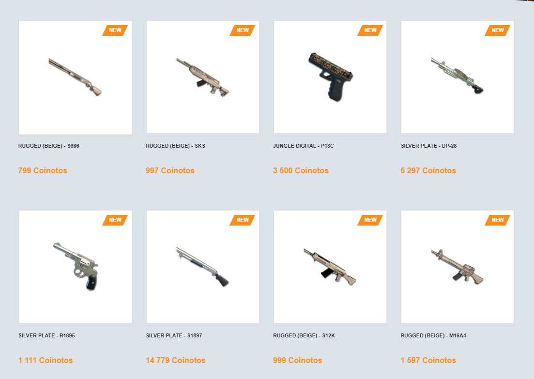 CoinotoOfficial's tweet photo. 🔥PUBG WEAPON SKINS AVAILABLE NOW🔥

🆕Check out the new products in our shop🆕

Get your PUBG Skins for free!

#Coinoto #PUBG #PUBGgiveaway #CSGOGiveaway #Gaming #PLAYERUNKNOWNSBATTLEGROUNDS https://t.co/zWy28AnAqL