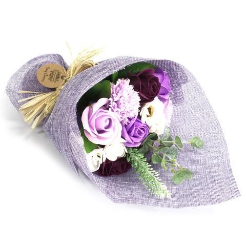 Purple Flower Pamper Soap Bouquet 
A perfect gift for a loved one, friend, teacher, Easter Gift or just for a treat.
Each flower dissolves in the bath releasing gorgeous scents, a wonderful way to relax.

pamperhampercompany.co.uk/product/purple…

#pamperhampercompany #pamperhamper #relax