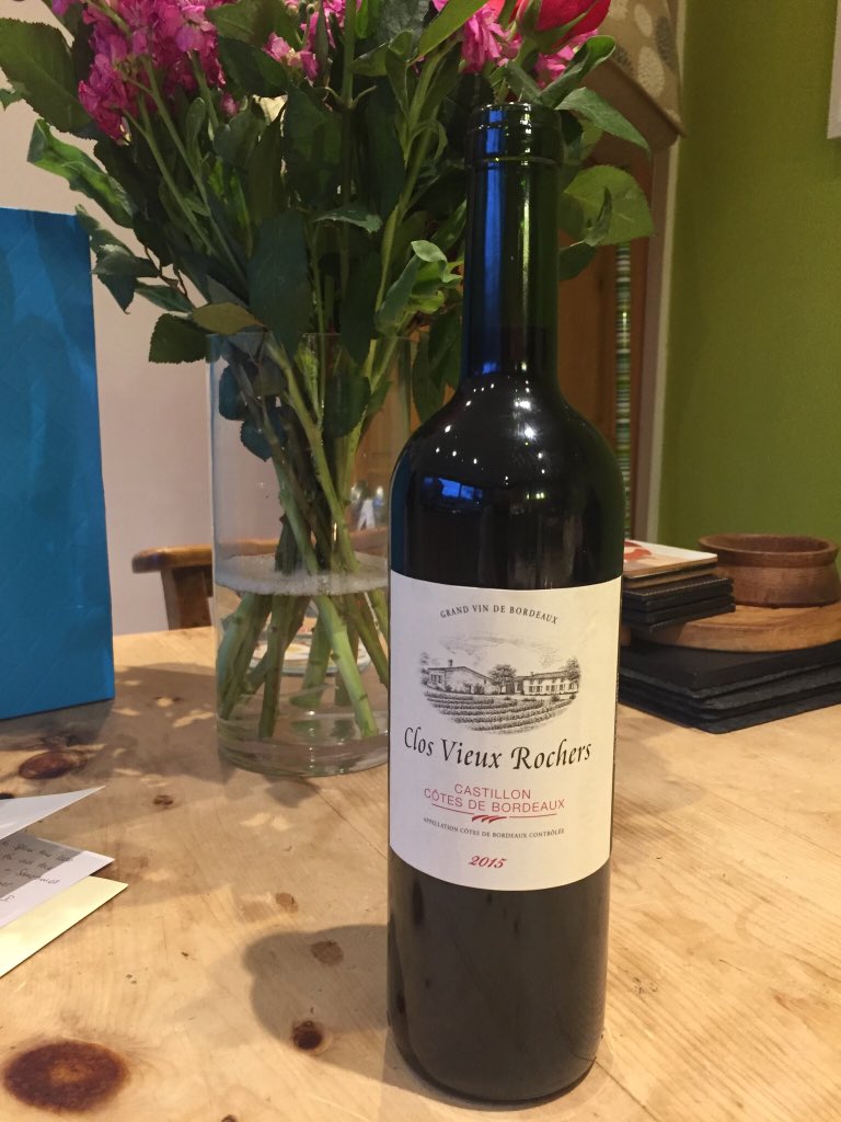 CharlieGarf's tweet photo. @ClosVieux Celebrating 14 years with my lovely wife. And opening wine from my favourite wine boys. X@closvieux https://t.co/SViX5Vgd8Y