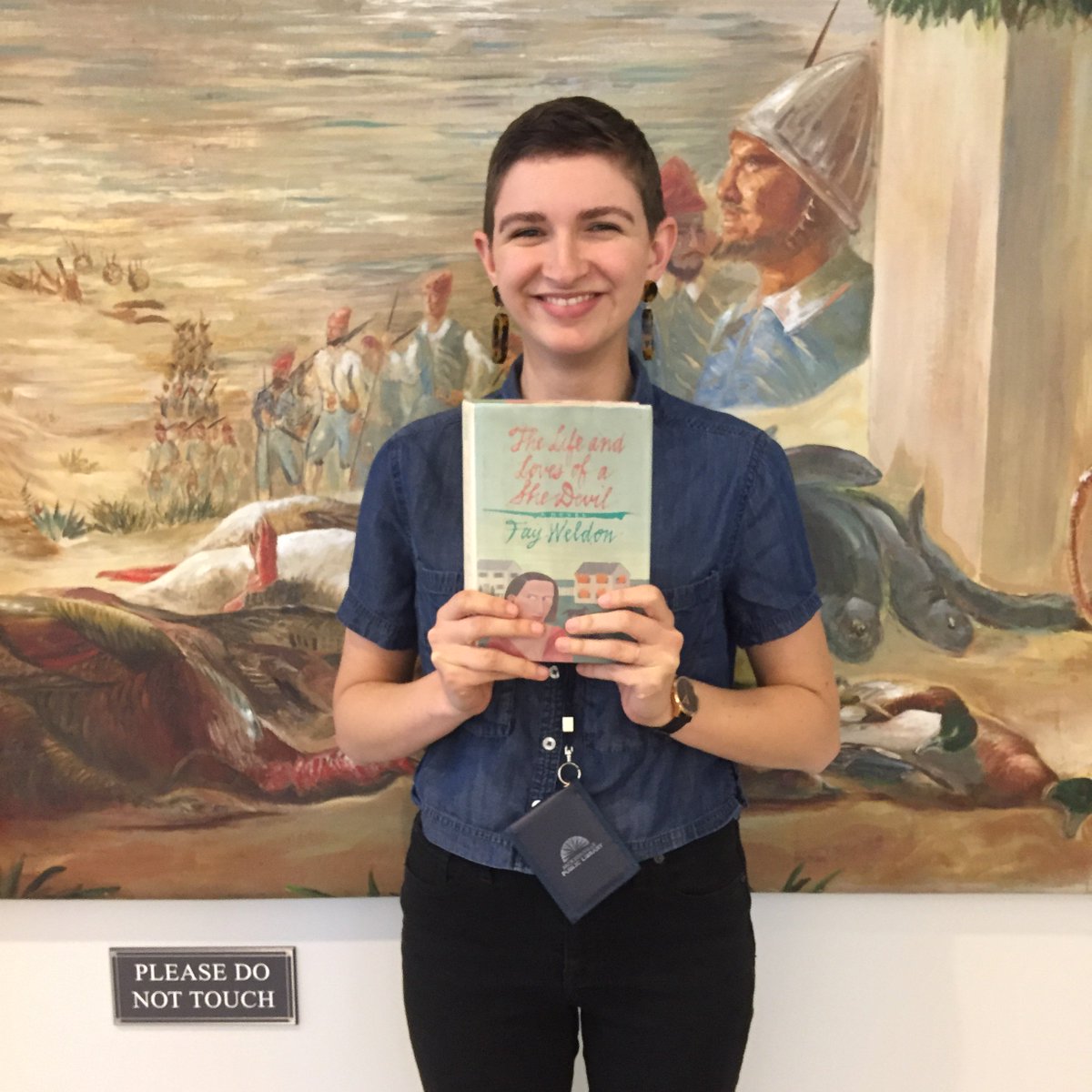 jaxlibrary's tweet photo. Hurley at the Main Library recommends the “best feminist revenge story of all time” for her #JPLPicks. “Anyone who loves dark humor will love Fay Weldon’s “The Life and Loves of a She-Devil,” which doesn’t coddle the reader with a happy ending.” https://t.co/vzreFKxJiF