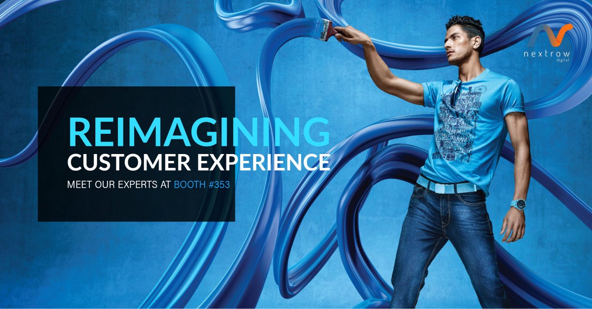 nextrowdigital's tweet photo. #Reimagine how your #digitalexperience can shape the world for years to come. Make it real at Booth #353. Schedule now for a private session. https://t.co/KWlRu1hRj7 #AdobeSummit #NextRowDigital #AEM #AEM64 #AdobeAnalytics #Target #AdobeCampaign #CustomerExperience #Nextorians https://t.co/tr98Lc14I5