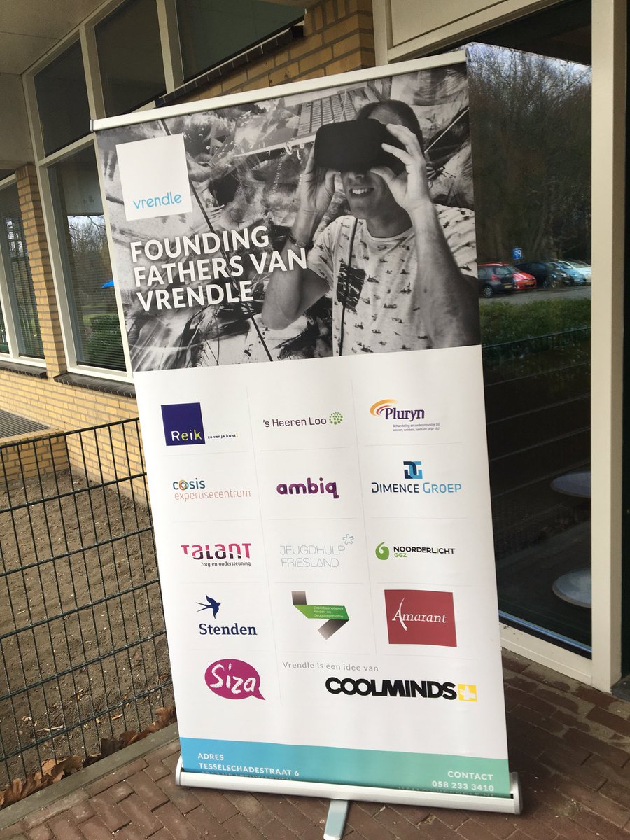 pienvandijk's tweet photo. Founding fathers bijeenkomst van #Vrendle bij @ggzdelfland. Interessant om te horen hoe andere organisaties VR al geïmplementeerd hebben bij behandelingen. Binnenkort gaan we ook bij @amarantgroep aan de slag! https://t.co/hblXl41FbU