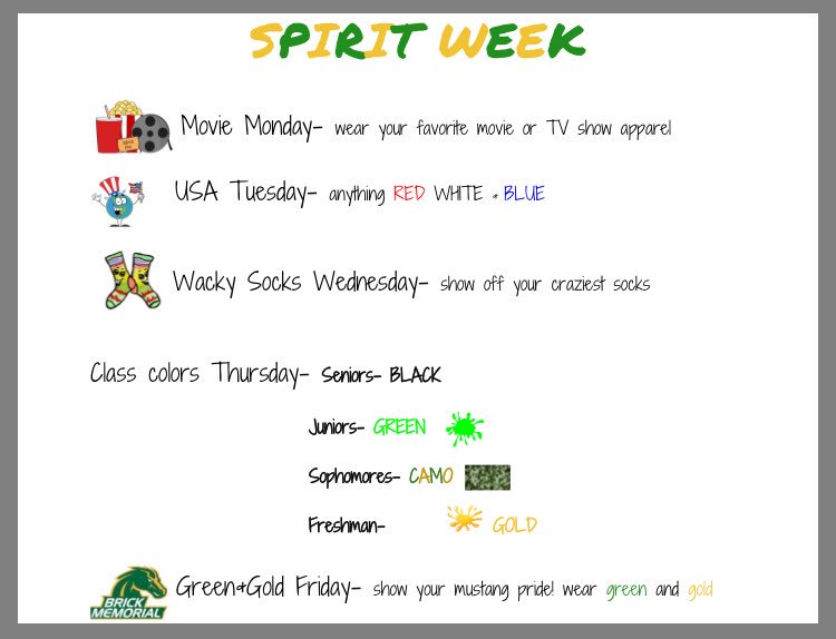 Memorial_NHS's tweet photo. Hey everyone! Memorial is gearing up for our first Battle of the Classes the evening of April 12th! It is a free event and you can get involved by participating in spirit week beginning April 9th! https://t.co/zKuZGRH0y1