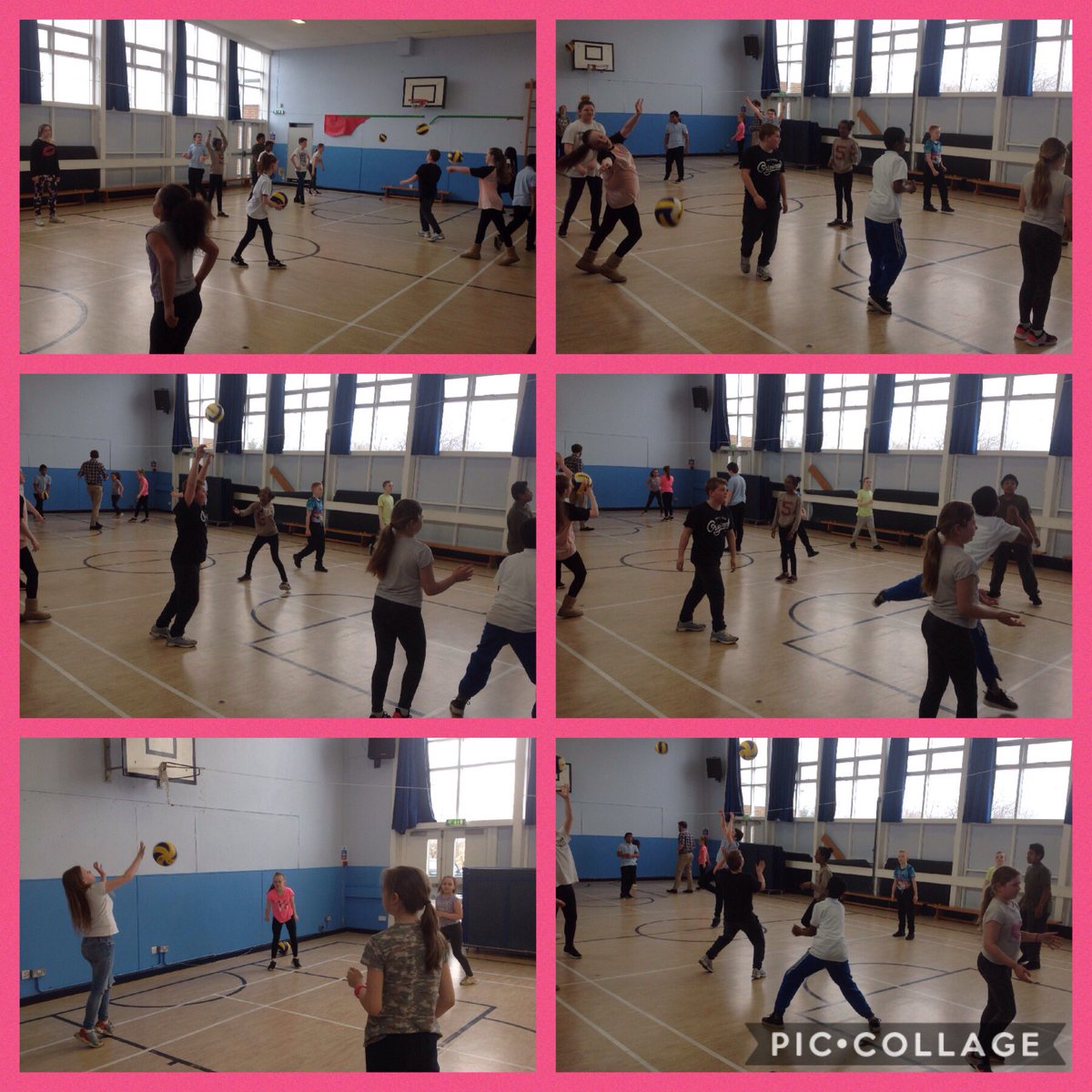 MissRussellCV's tweet image. P7s learning volleyball from Mr Taylor, teamwork and quick thinking required. @MrsMearscv #dig #volley #flyingballs