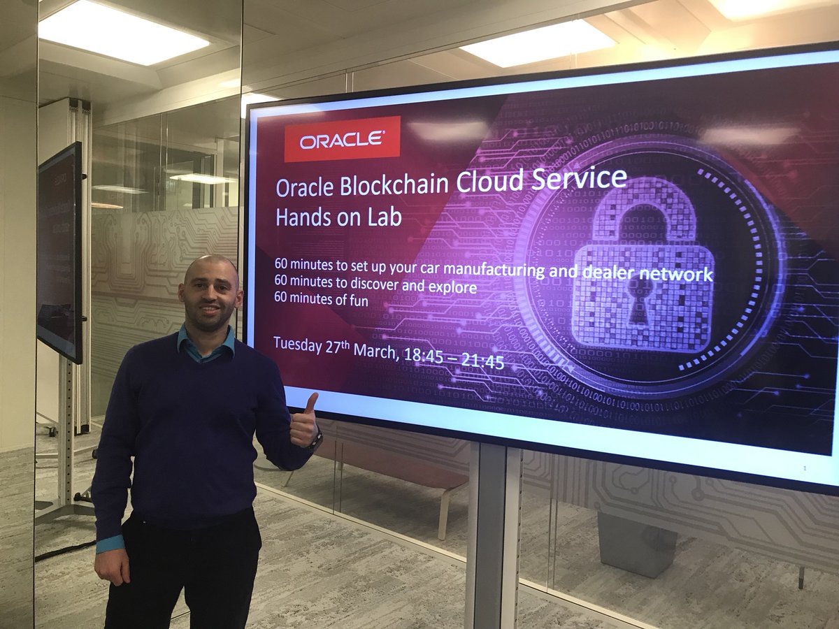 pakasi's tweet image. #oracleblockchain #lab #oracle #Blockchain