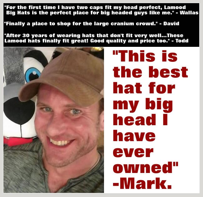 best caps for big heads