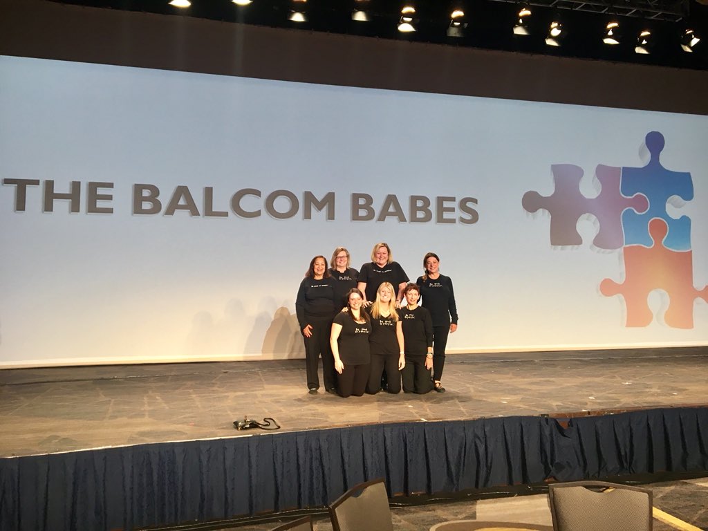 BalcomGroup's tweet image. The Balcom Babes loved being a part of #NAWBForum18