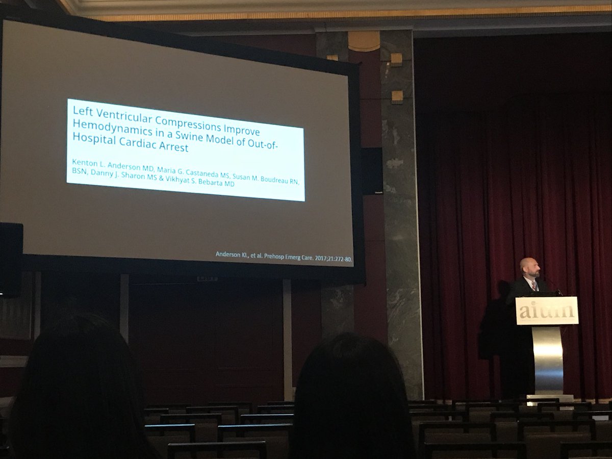 Elaine Situ-LaCasse (@sonositu) on Twitter photo Kenton Anderson shares data showing our conventional compressions between the nipples are not over the LV. We should move down the sternum. #AIUM18 Kenton Anderson shares data showing our conventional compressions between the nipples are not over the LV. We should move down the sternum. #AIUM18