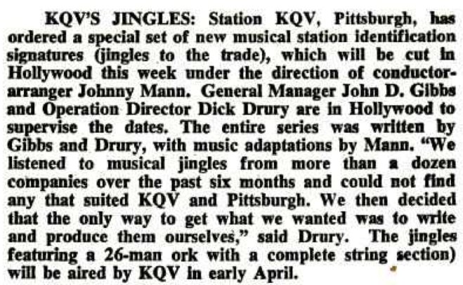 RadioRewinder's tweet image. #VoxJox March 1961 #KQV #PittsburghRadio
