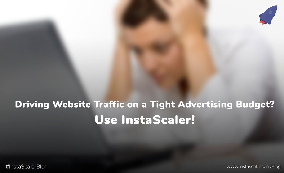 InstaScaler's tweet photo. Can you afford to spend thousands of dollars monthly on advertising? Check out our article on how to use InstaScaler to drive website traffic on a tight budget. https://t.co/3FuXa6VjPh #InstaScaler #WebsiteTraffic #OnlineAdvertising #ArtificialIntelligence https://t.co/ZRfEpETZhg