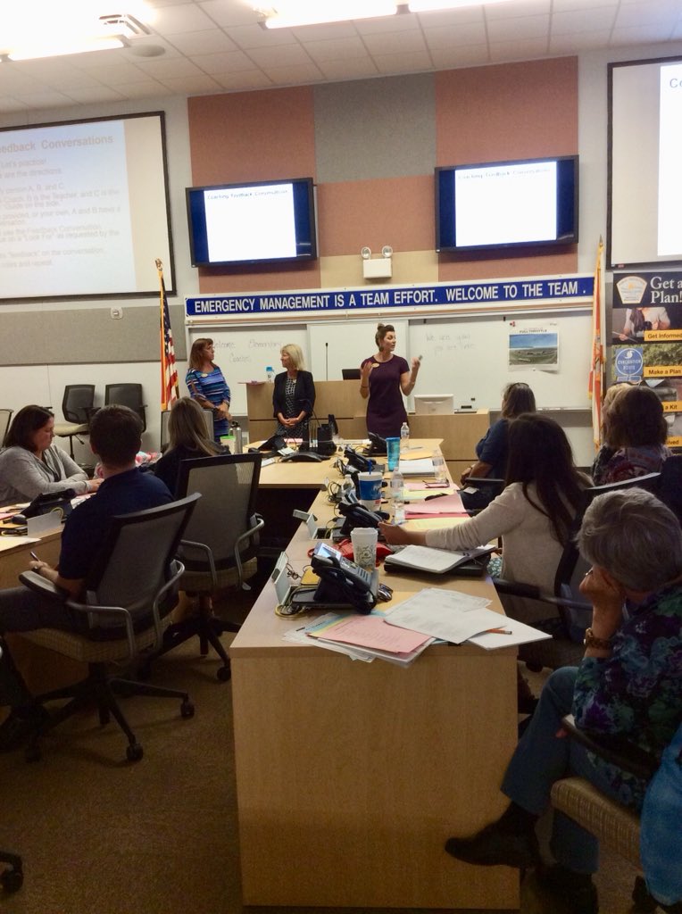vcsIMPACTcoach's tweet photo. Feedback conversation practice with Kaytlynn Milliken, Sandy Archer, and Dawn Bourdette and the Cohort 2 Elementary Coaches. @jennybc1, @DawnBourdette,  @KayMilliken, @solsearcher. https://t.co/Vndu6I2mnM