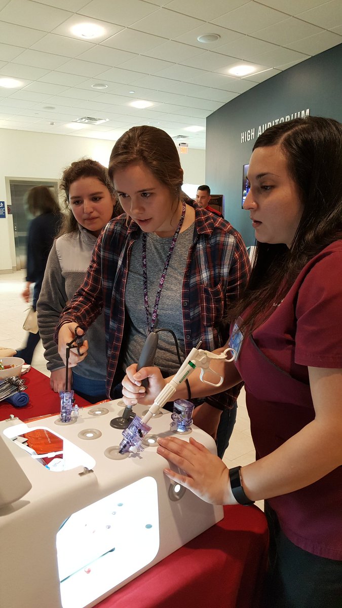 tsflick's tweet photo. Health Expo at PA College of Health Sciences... future doctors, nurses, Pts, PAs, and more @CVSciTech https://t.co/bgSSL500IL