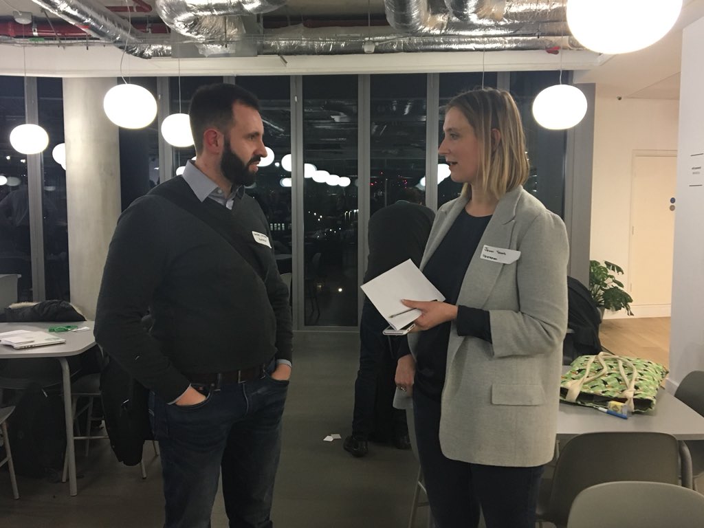 LauraSeamons1's tweet photo. Conversations still flowing at the first uplift clinic @HelloUpstream @centralworking #Innovations #business #lbhf https://t.co/CqVajX2yyB
