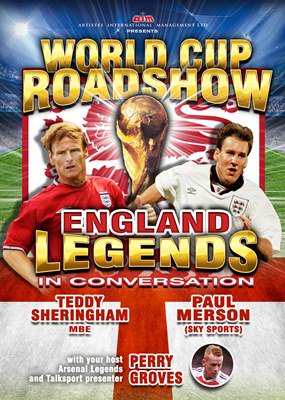 Bedfordcornexch's tweet image. Come and join England legends Teddy Sheringham MBE and Paul Merson at Bedford Corn Exchange on Friday 11th May for The World Cup Roadshow!

Meet and greet tickets are also available - a fab birthday present idea for any football fan!

Details/tickets &amp;gt;&amp;gt;&amp;gt; bit.ly/WCRShow