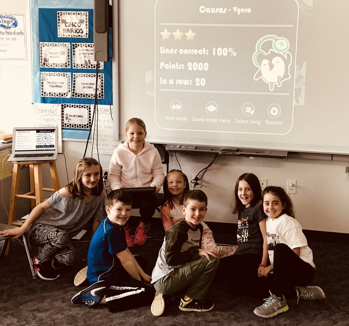 SraCardamone's tweet photo. Excited for our visit from @LyrikoGame tomorrow. Ss teach Ss some of their fav features #mursd #memupton March challenge @EduQuinn https://t.co/MCIdlAWGeI