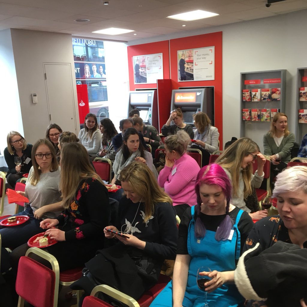 createfutureuk's tweet photo. Jessica talking Creatives in Business for @LWDedinburgh at @santanderuk #BreakthroughInBranch https://t.co/vglXUGEwQN