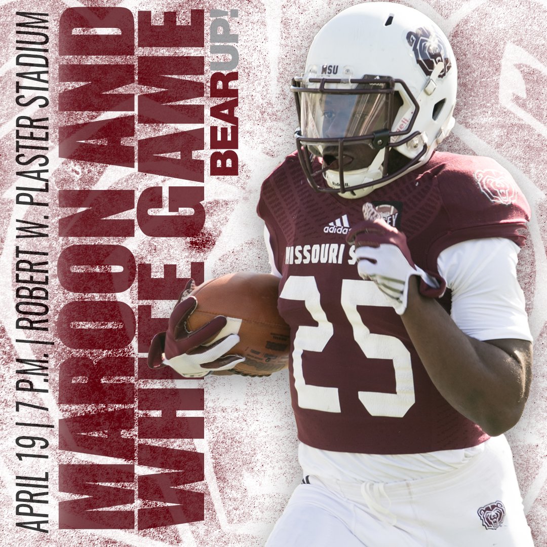 MO STATE Football on Twitter: "🚨Mark your calendars!🚨 ️ Maroon and