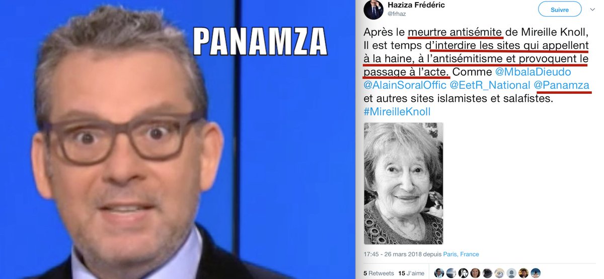 À votre avis, devrais-je envoyer l'infâme Haziza au tribunal ?