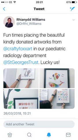 What would we do without our NHS? This is what we've done to say a big thank you x #NHS #giveback #art #cutout #madewithlove #proud #care #health  craftyfoxx.com/news--blog