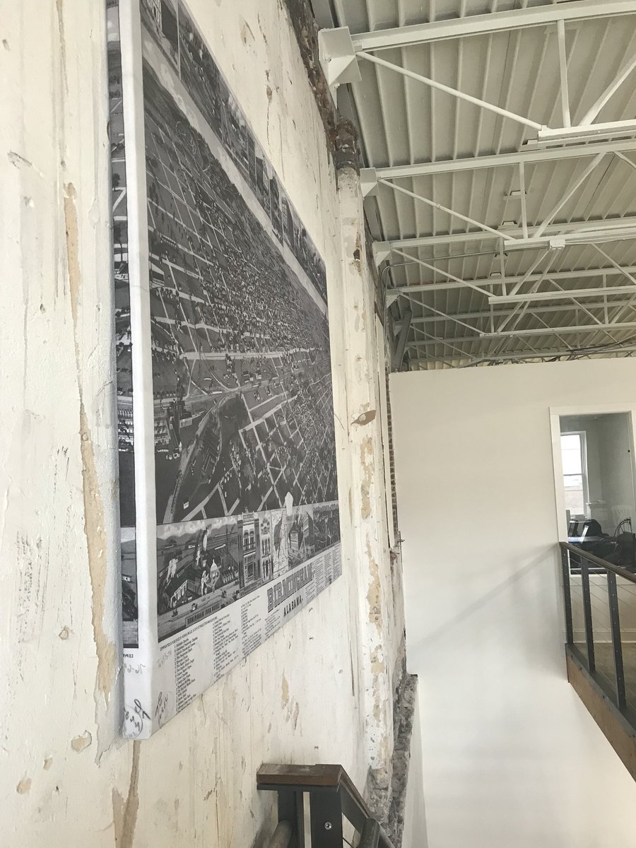 getcoretech's tweet photo. Our Creative Director @joepoe777 installed this incredible print of downtown Birmingham (© 1885) in our office yesterday. Amazing to see how far our city has come.

#instagrambham #techbham #birminghamalabama #alabama #itsnicetohaveyouinbirmingham 
#buylocalbama https://t.co/oKaqGlSyJg