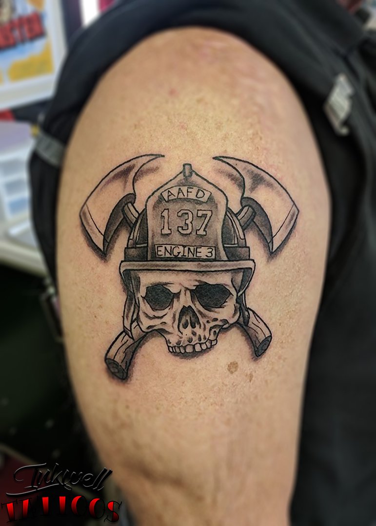 Stunning 23 Burning Hot Firefighter Tattoos You Need To See