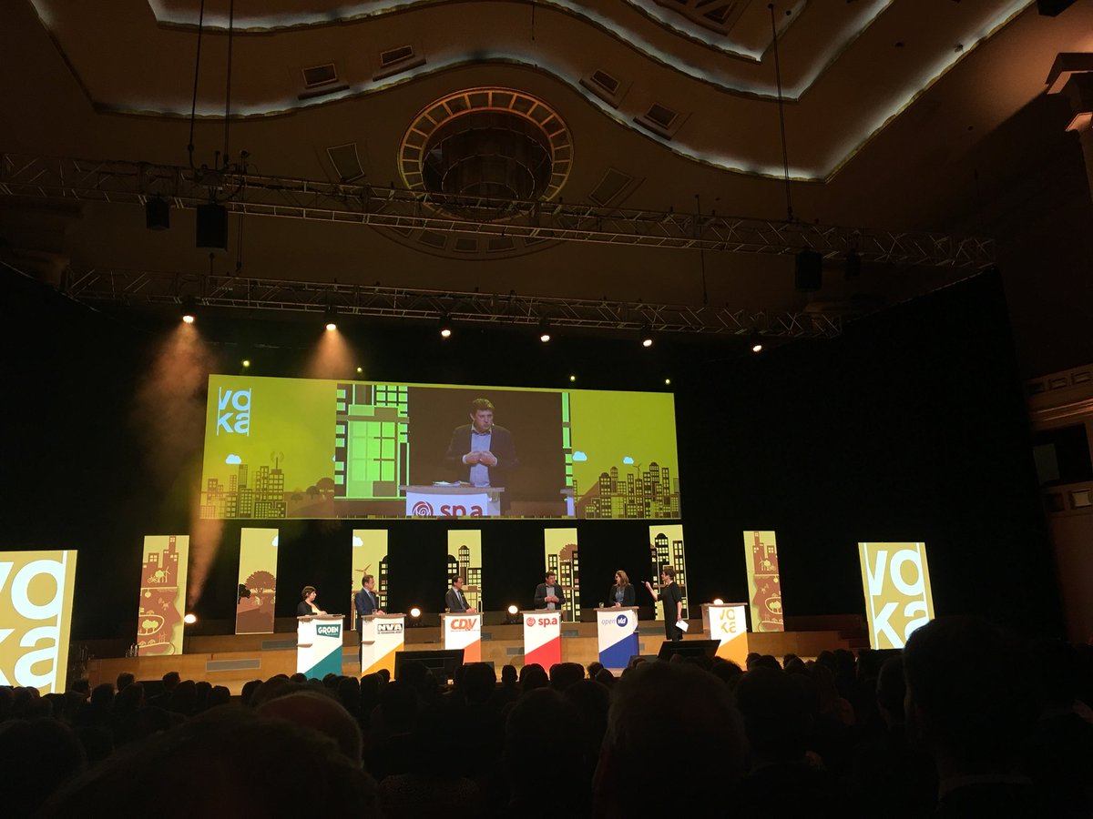 Een geslaagd politiek debat van de partijvoorzitters! We hebben het startschot voor de #lokaleverkiezingen gegeven! Let the games begin