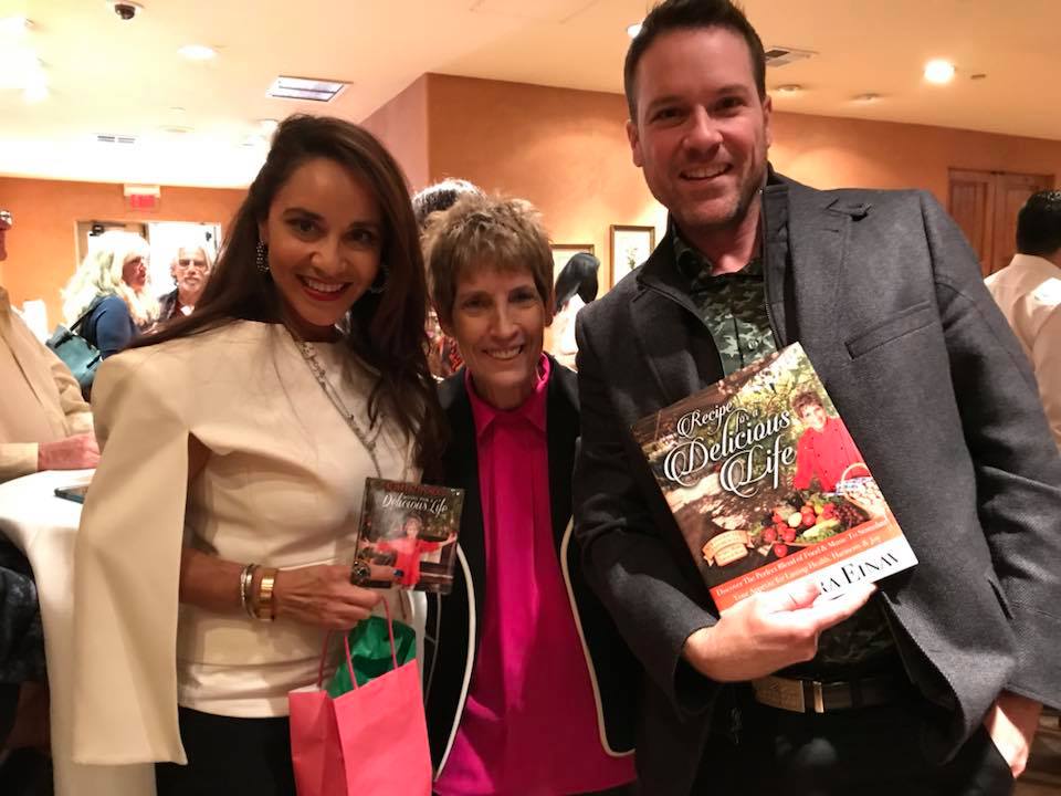 ChefZipora's tweet photo. #ChefZipora with friends #TheKolanders at the launch of #recipeforadeliciouslife. Thank you Cynthia and James for hosting the Special Event Dinner Party. #GoodFriends #Goodfood #goodwine https://t.co/BV8rbF4GzG