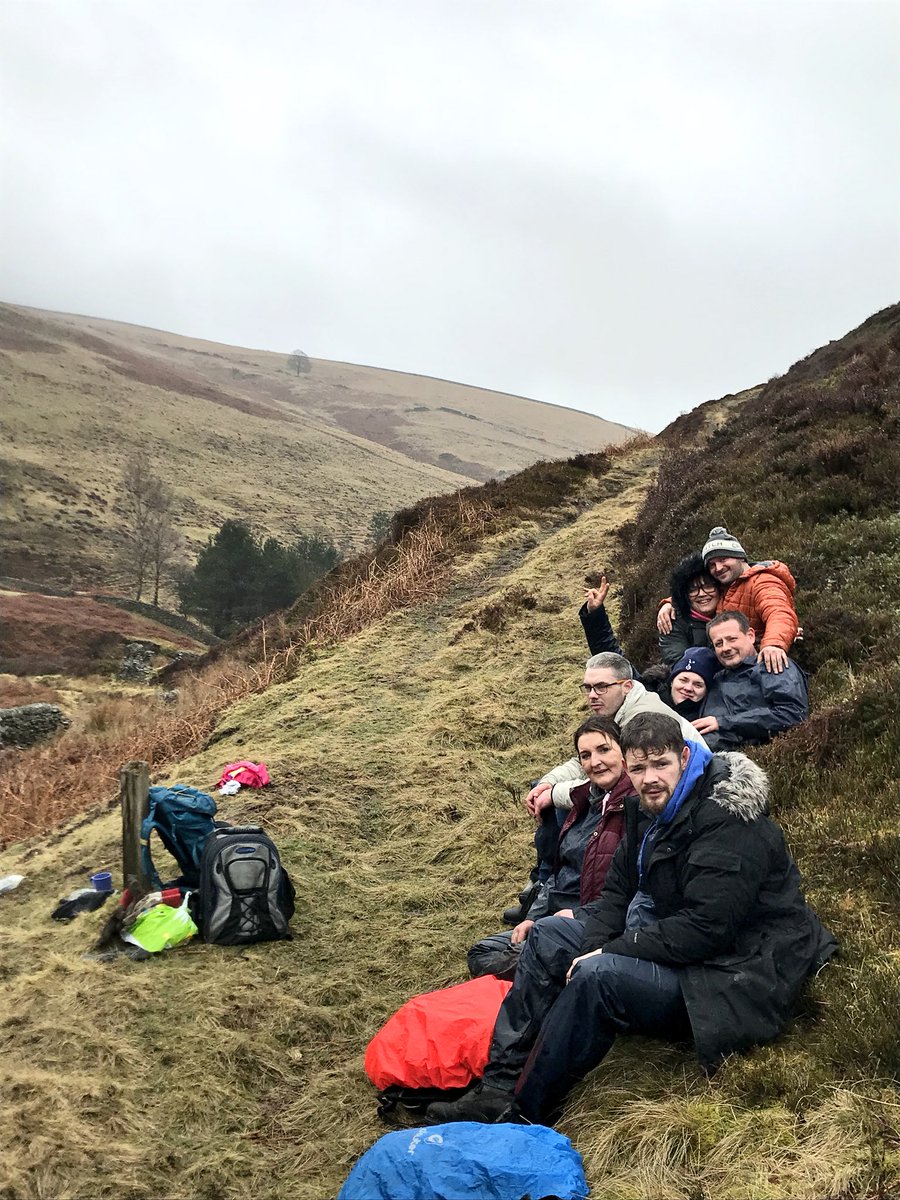 RTNSheffield's tweet photo. Brilliant day with The National Trust , In some of the most beautiful countryside England has to offer . Recovery Through Nature ! . @PhoenixFutures1 @Phoenix_Scot @RtN_Scotland @PFDerbyshire @cc0161 https://t.co/zZX5ICpVb7