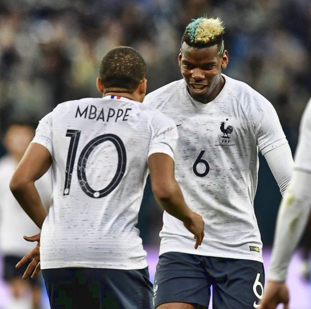 KMbappe tweet picture