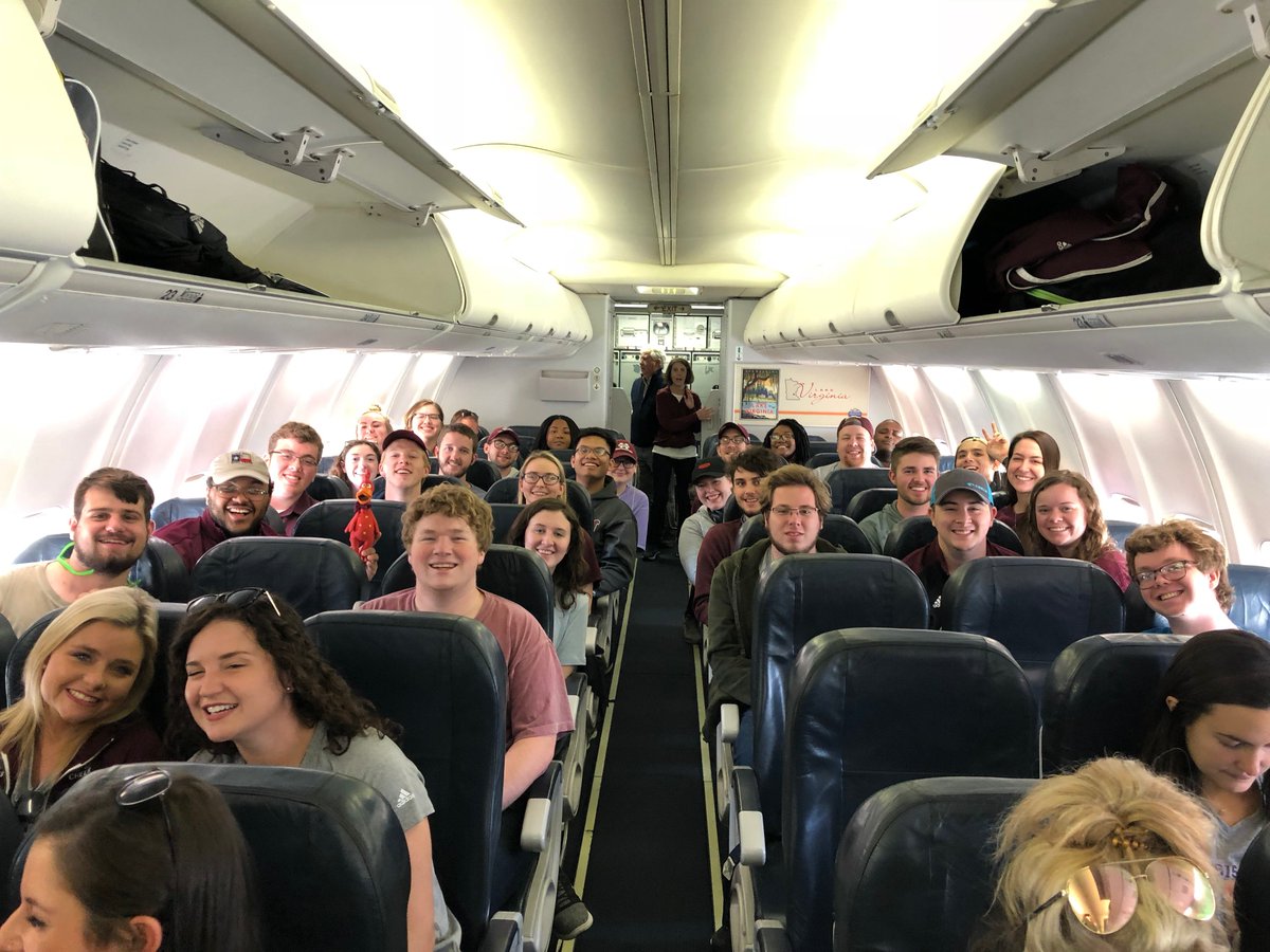 maroonband's tweet image. On our way to the #WFinalFour in Columbus! #HailState