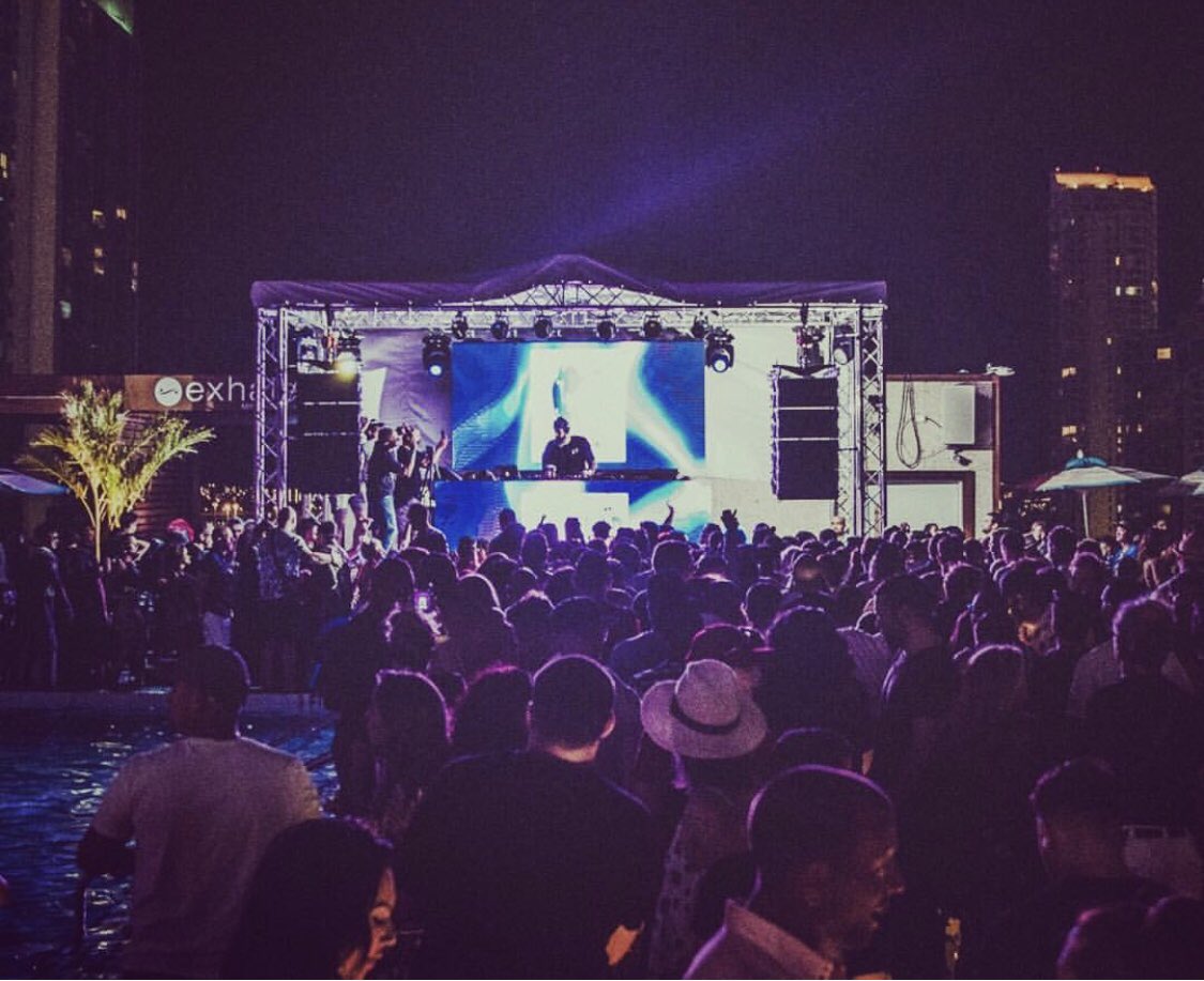 THCNOevents's tweet photo. Thank you everyone for joining us Sunday at the @NERVOUSRECORDS Pool Party! Back to Back sold out events at this beautiful and massive venue #THCNO https://t.co/N0nDNRApsu