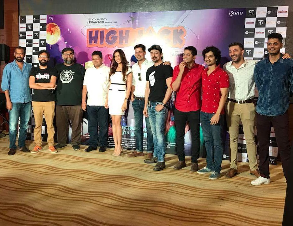 nishdap's tweet photo. Team High Jack at the #HighJackTrailer launch event!
@vyas_sumeet @mantramugdh @SonnalliSeygall @MrAkvarious @amey_ameyjwagh @Viu_IN @FuhSePhantom https://t.co/nc2PZAhDI5