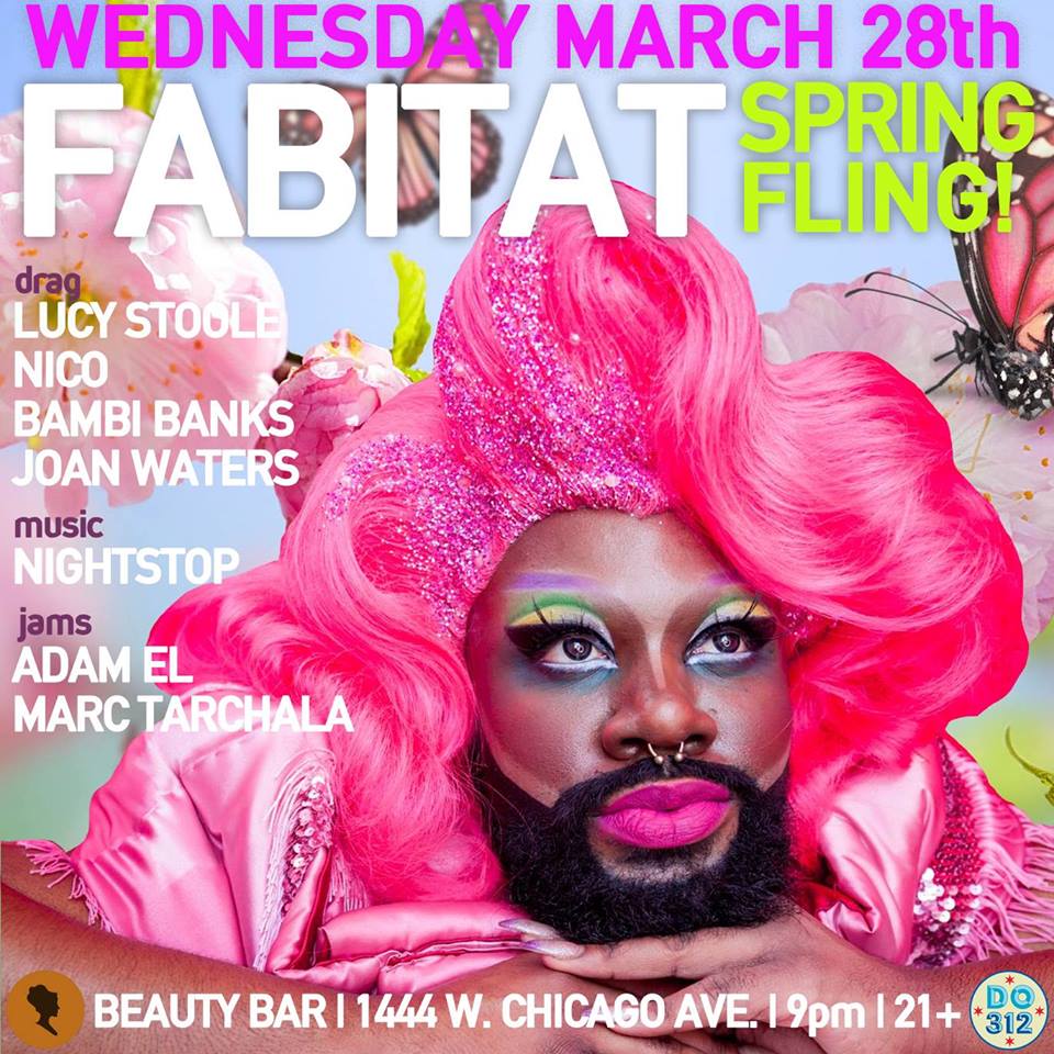 TOMORROW NIGHT! 
Chicago, I'm back inside you and honestly...I'm sorry.
Come to #Fabitat tomorrow so I can apologize to your face and u can throw dollars at me!