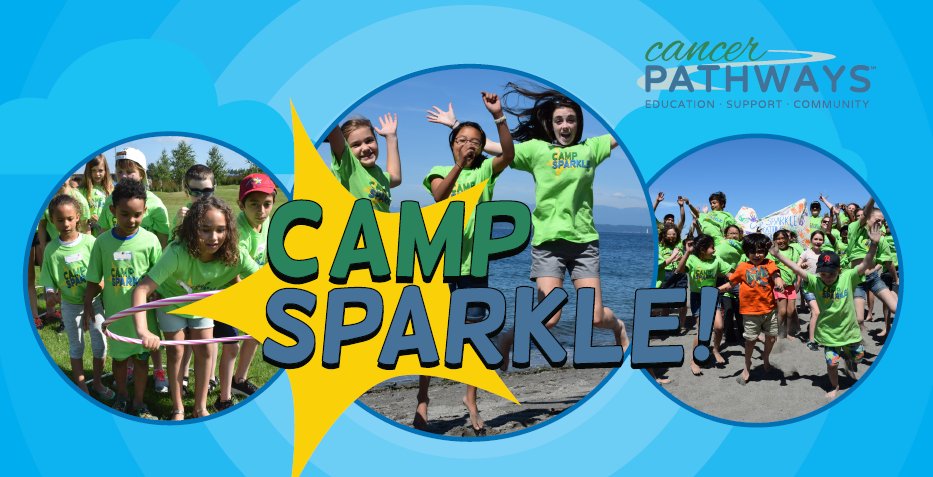 CancerPathways's tweet photo. Camp Sparkle is a free summer camp for children who have a loved one w #cancer, have lost a loved one to cancer, or have cancer themselves.
With 5 days full of adventure, games and new friends, Camp Sparkle is not to be missed!
#CampSparkle #free #summercamp #cancercommunity https://t.co/zkCrQyQw3F