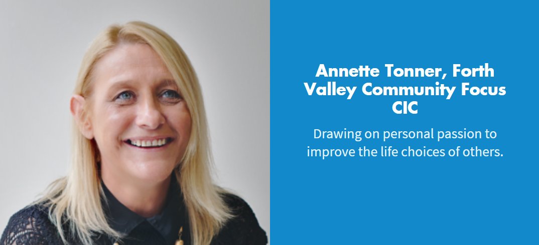 SchSocEnt's tweet photo. Annette is working to improve people’s life chances and choices with her CIC, @forthvalleycom1 🚀 ✨ #employability #training
She's a Fellow of our Start Up Programme delivered in @ssescotland! https://t.co/LF4sXKFeIj