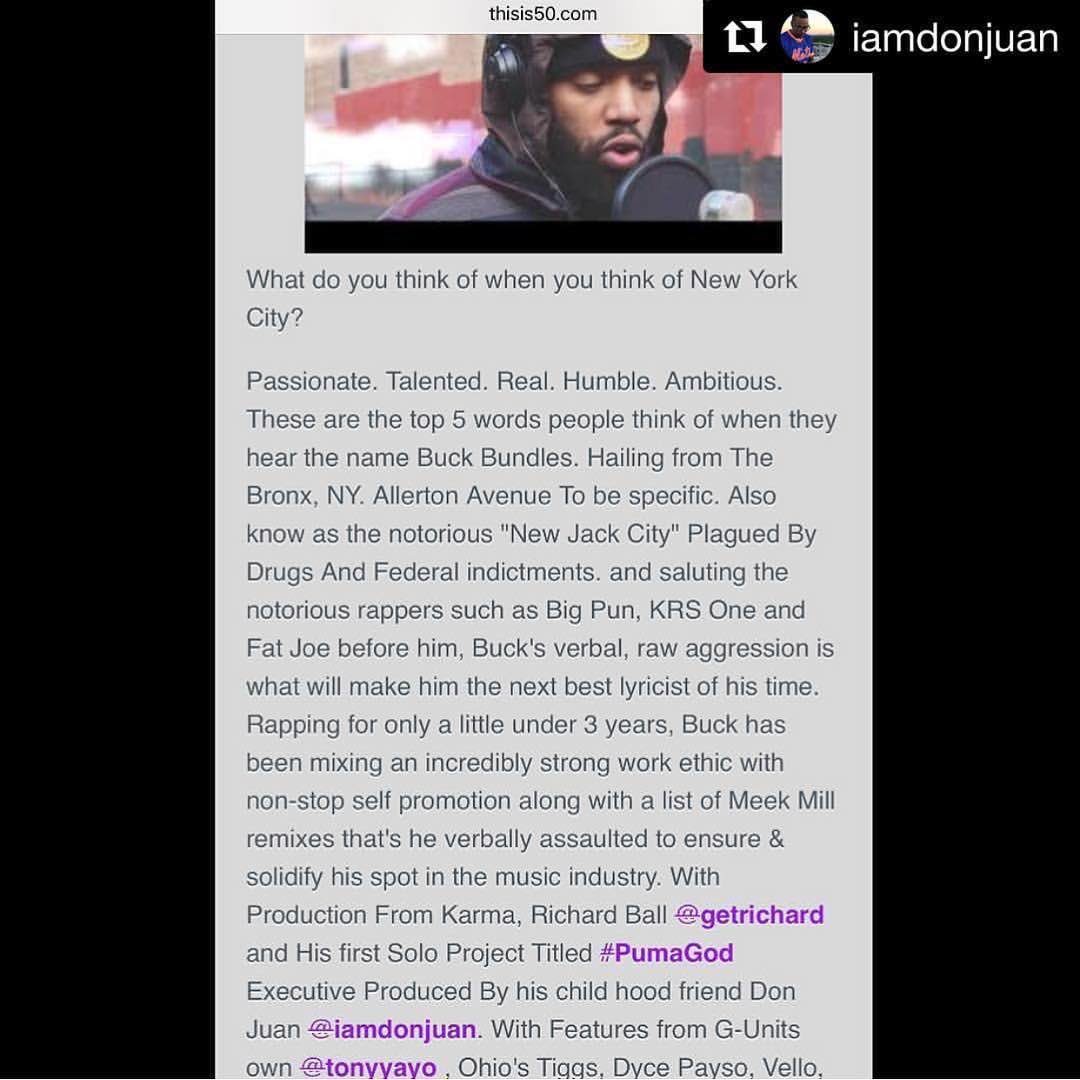 Buck__Bundles's tweet photo. @thisis50 HAD TO SAY π£βπ½π―π¨This Is A Blessing. Y'all Don't Even Know!!! #thisis50 Write Up Major πͺπ½π₯ππ½π― S/o @realtiggs_ For Making This Possible. Appreciate You Ewok #WhosReallyWorking #BuckBundles #PumaGod #72617 #WeWorking #Grind #NoSleep #HardWorkPaysOff #Bio https://t.co/7eR9XdK6Ow