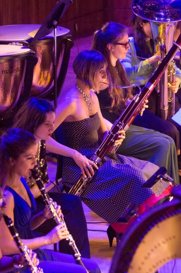 Women of the World Orchestra, part of the WOW festival 2018 #tbt #11032018 #wow #womenoftheworldorchestra #womenoftheworldfestival #southbank#alicefarnham #mirthcontrol #southbankcenter #musicanslife #musicinlondon #classicalmusic #wagner #alicerussell #clarinetist #musiclovers